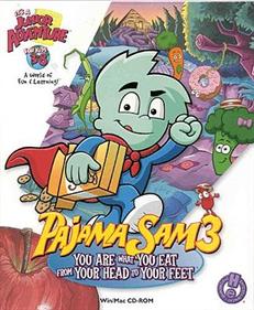 Pajama Sam 3: You Are What You Eat from Your Head to Your Feet - Box - Front Image