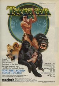 Tarzan - Advertisement Flyer - Front Image