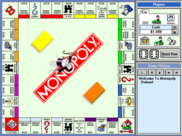 Monopoly Deluxe - Screenshot - Game Title Image