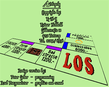 A-Mopoly - Screenshot - Game Title Image