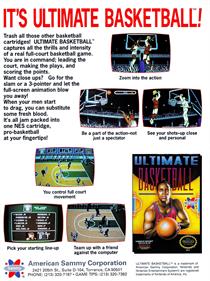 Ultimate Basketball - Advertisement Flyer - Front Image