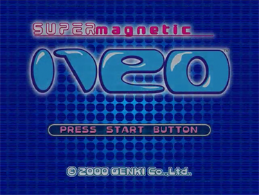 Super Magnetic Neo - Screenshot - Game Title Image