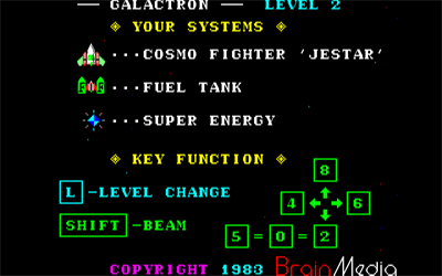 Galactron - Screenshot - Game Title Image