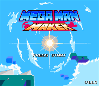 Mega Man Maker - Screenshot - Game Title Image
