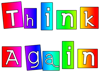 Think Again - Clear Logo Image