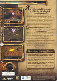 Arcanum: Of Steamworks & Magick Obscura - Box - Back Image