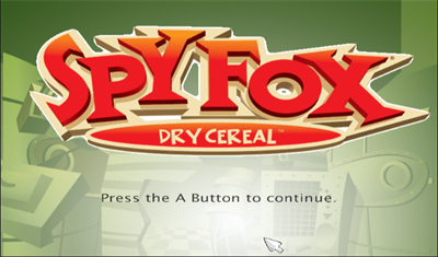 Spy Fox in Dry Cereal - Screenshot - Game Title Image