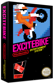 Excitebike - Box - 3D Image
