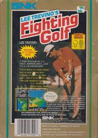 Lee Trevino's Fighting Golf - Box - Back Image