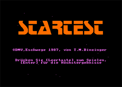 Startest - Screenshot - Game Title Image