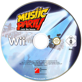 Musiic Party: Rock the House - Disc Image