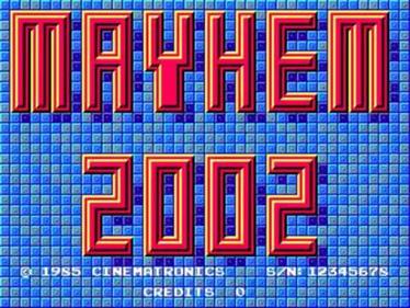 Mayhem 2002 - Screenshot - Game Title Image