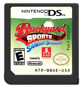 Backyard Sports: Sandlot Sluggers - Fanart - Cart - Front Image