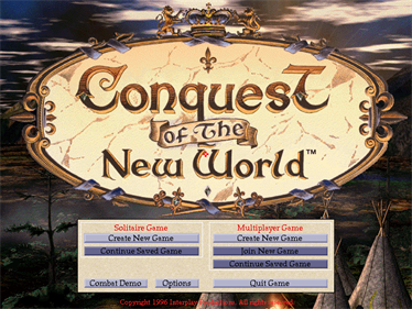 Conquest of the New World - Screenshot - Game Title Image