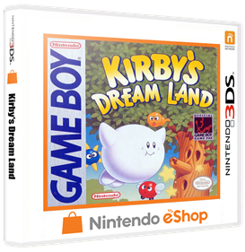 Kirby's Dream Land - Box - 3D Image