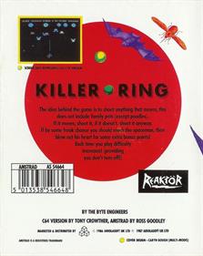 Killer Ring - Box - Back Image