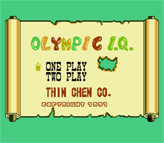 Olympic IQ - Screenshot - Game Title Image