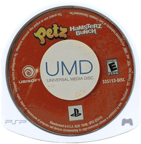 Petz: Hamsterz Bunch - Disc Image