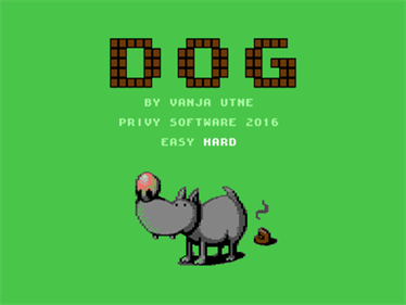 DOG - Screenshot - Game Title Image