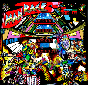 Mad Race - Arcade - Marquee Image