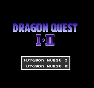 Dragon Quest I.II - Screenshot - Game Title Image