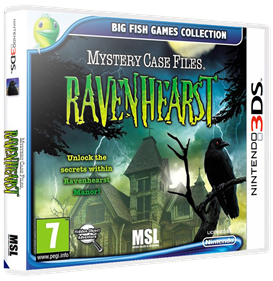 Mystery Case Files: Ravenhearst - Box - 3D Image