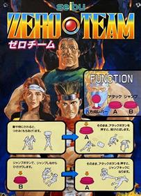Zero Team U.S.A. - Arcade - Controls Information Image