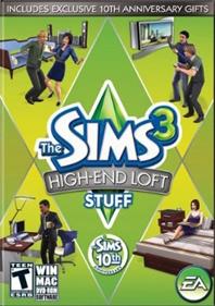 The Sims 3: High-End Loft Stuff - Box - Front Image