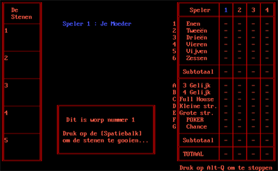 Dobbelen! - Screenshot - Gameplay Image