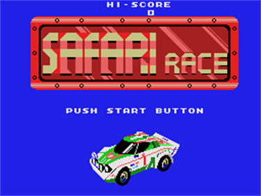 Safari Race - Screenshot - Game Title Image