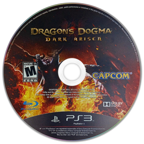 Dragon's Dogma: Dark Arisen - Disc Image