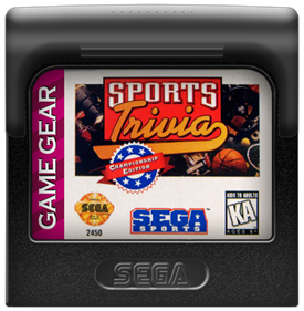 Sports Trivia: Championship Edition - Fanart - Cart - Front Image