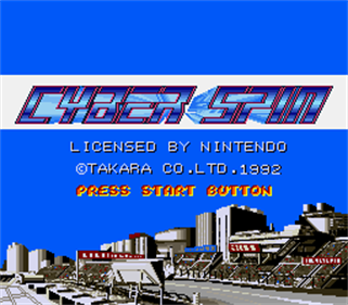 Cyber Spin - Screenshot - Game Title Image