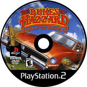 The Dukes of Hazzard: Return of the General Lee - Fanart - Disc Image