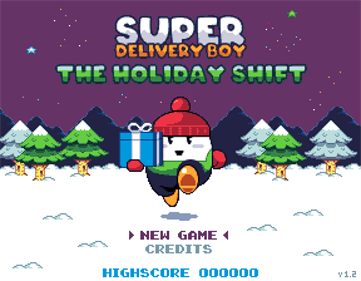 Super Delivery Boy: The Holiday Shift - Screenshot - Game Title Image