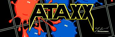 Ataxx - Arcade - Marquee Image