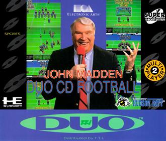 John Madden: Duo CD Football - Box - Front Image