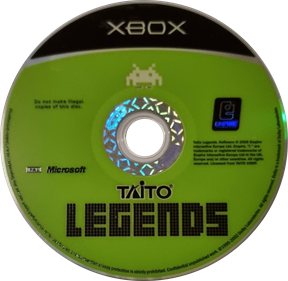 Taito Legends - Disc Image