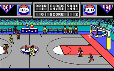 Harlem Globetrotters - Screenshot - Gameplay Image