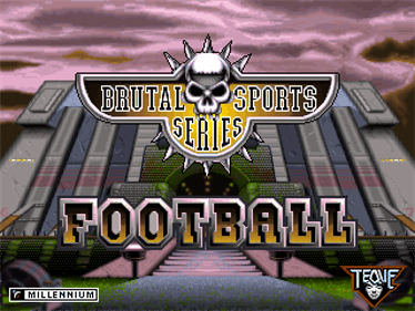Brutal Football - Screenshot - Game Title Image
