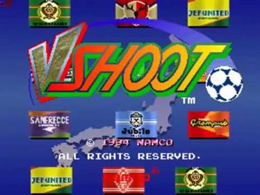 J-League Soccer V-Shoot - Screenshot - Game Title Image
