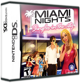 Miami Nights: Singles in the City - Box - 3D Image