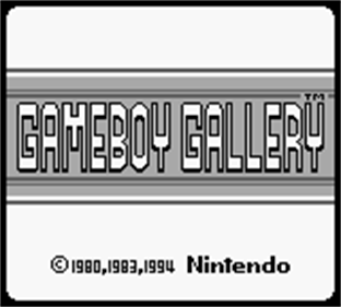 Game Boy Gallery: 5 Games in 1 - Screenshot - Game Title Image