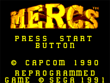 Mercs - Screenshot - Game Title Image