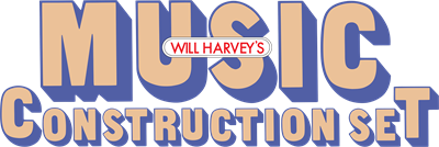 Will Harvey's Music Construction Set - Clear Logo Image