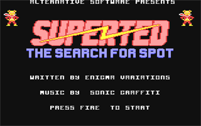 SuperTed (Alternative Software) - Screenshot - Game Title Image