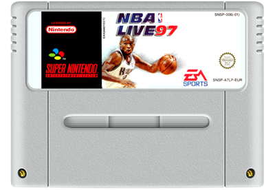 NBA Live 97 - Fanart - Cart - Front