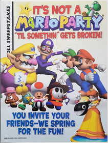 Mario Party 4 - Advertisement Flyer - Front Image