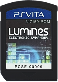 Lumines: Electronic Symphony - Fanart - Cart - Front Image