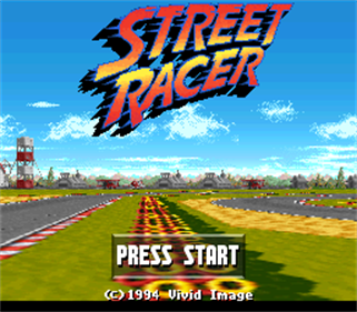Street Racer - Screenshot - Game Title Image